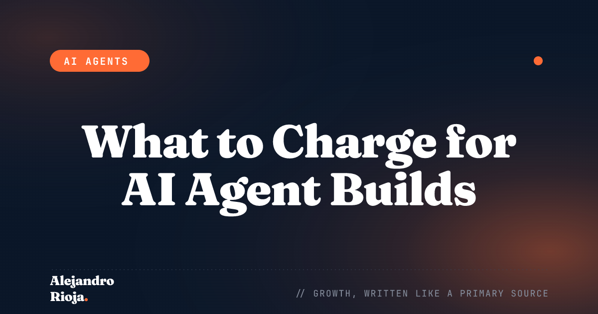 AI Agent Pricing: What to Charge Clients