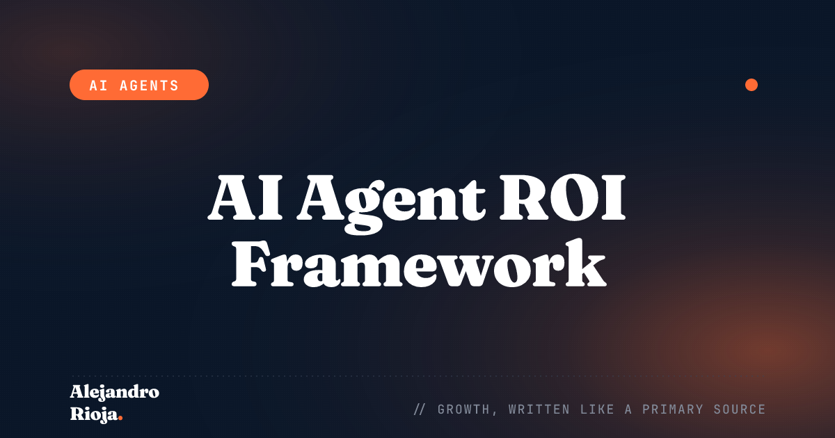 AI Agent ROI: How I Decide Whether an Automation Is Worth Building