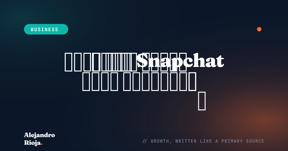 How Snap, Inc. makes money — 2026 breakdown