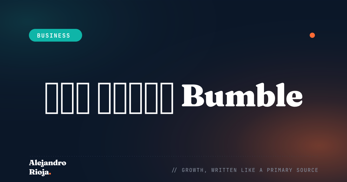 نموذج عمل Bumble: كيف يجني Bumble أمواله