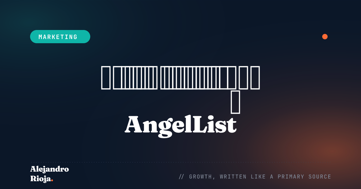 كيف تتقدم لجميع الوظائف على AngelList (سكريبت)