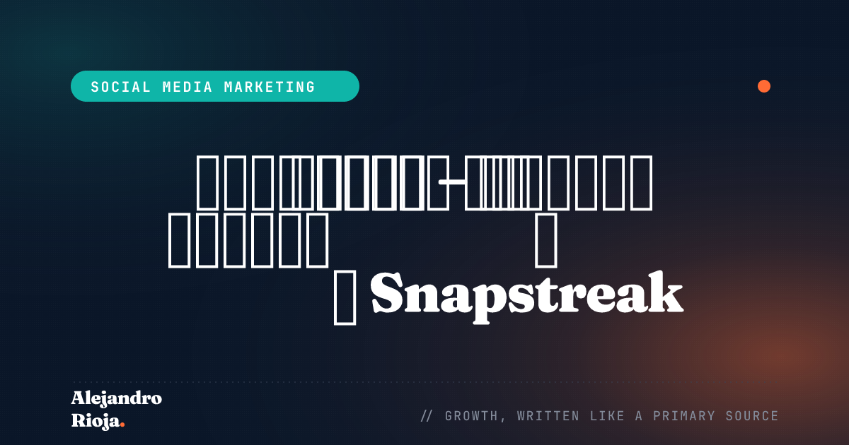 How to Restore Snapstreak