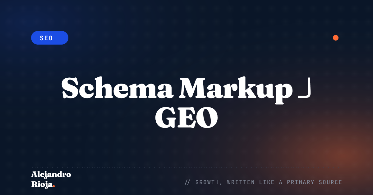 Schema Markup لـ GEO: أنواع المخطط الـ 4 التي ترفع معدلات الاقتباس لدى الذكاء الاصطناعي