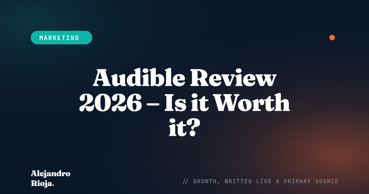 Audible Review 2026 – Is it Worth it?