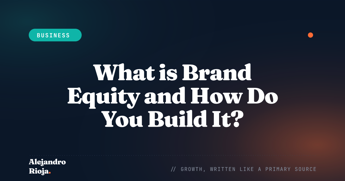 how to build brand equity