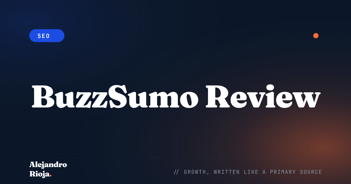 BuzzSumo Review: Features, Pricing, Pros & Cons