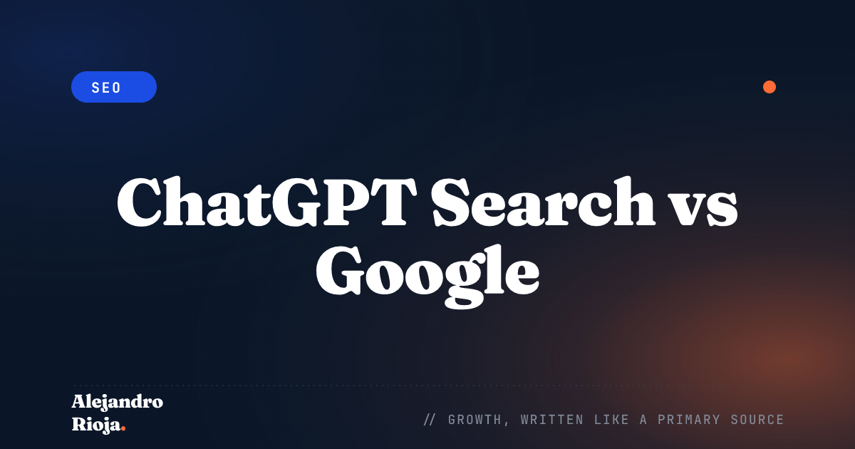 ChatGPT Search vs Google: A Side-by-Side Test on 50 Head Terms