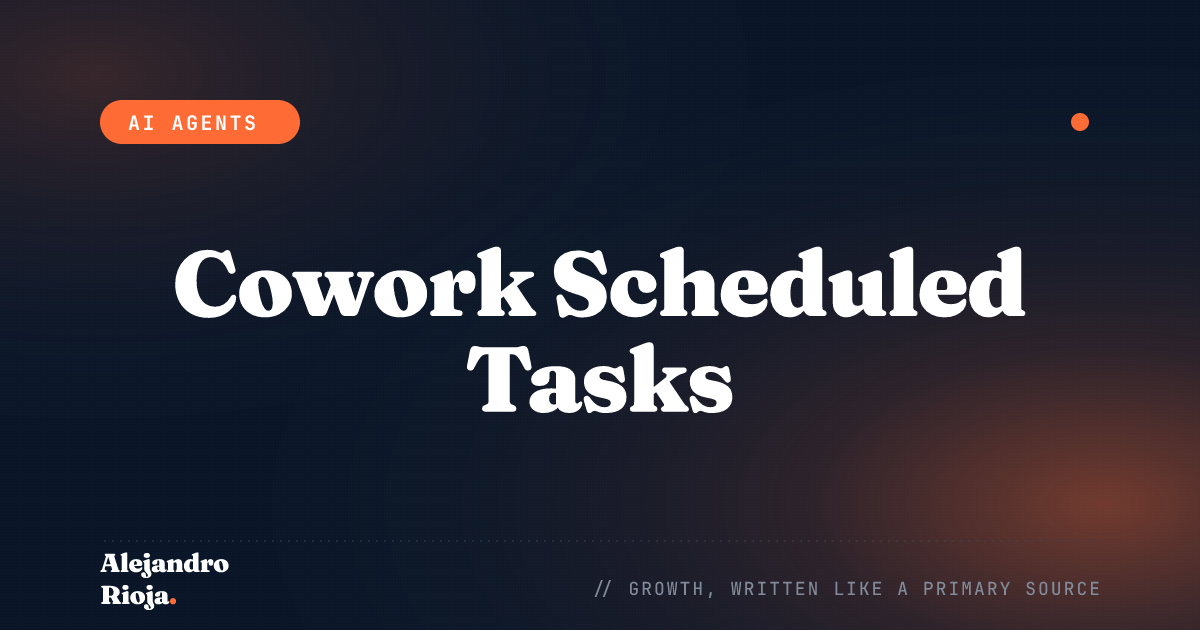 Claude Cowork Scheduled Tasks: The Setup Guide