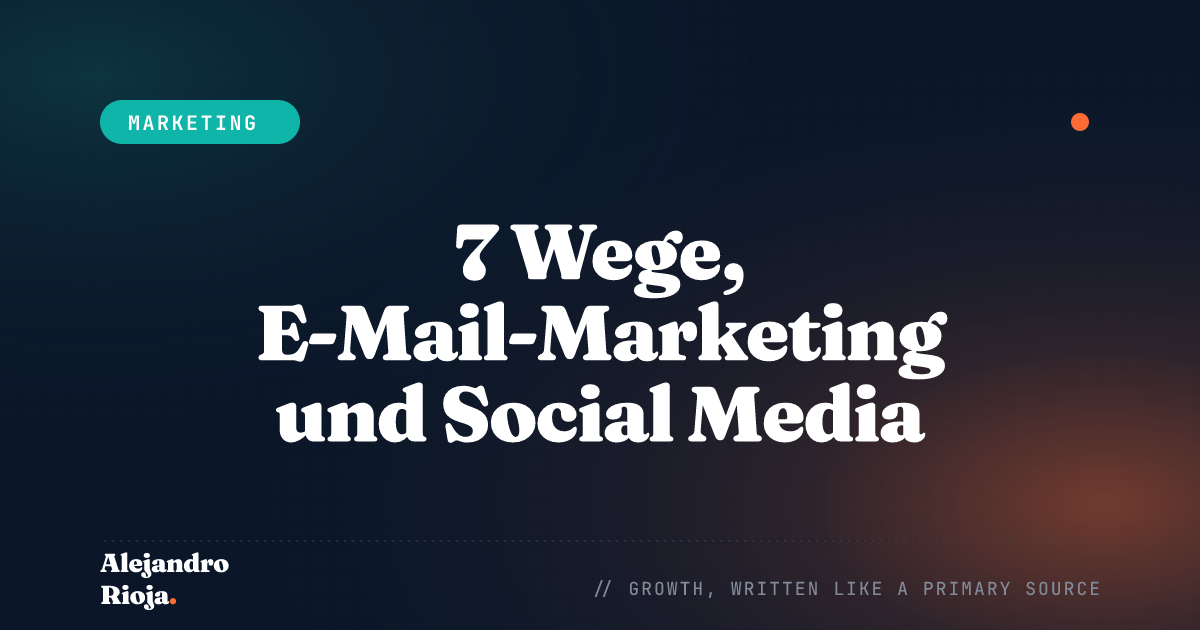 How to Combine Email Marketing and Social media (1)