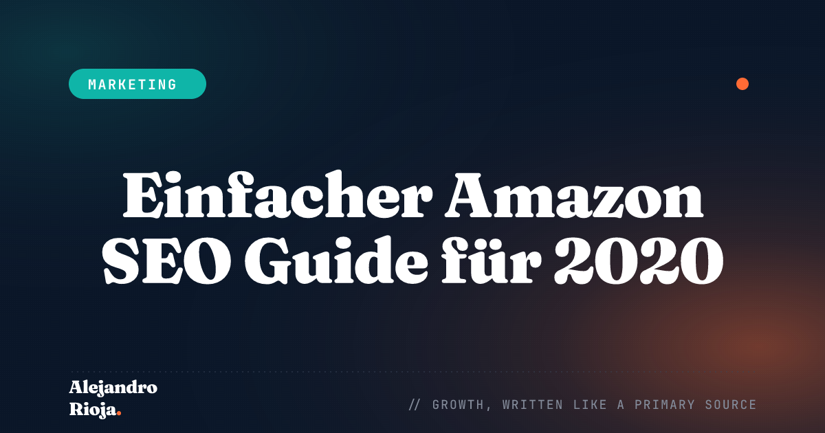 amazon seo