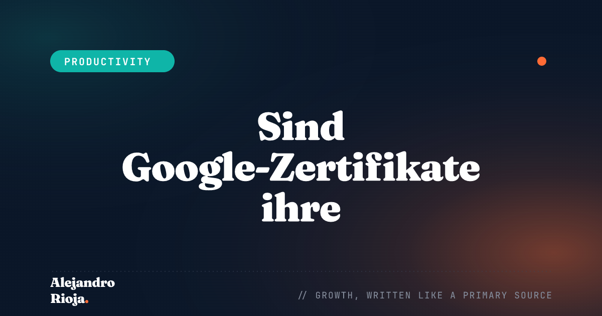Sind Google-Zertifikate ihre Karriereinvestition wert?