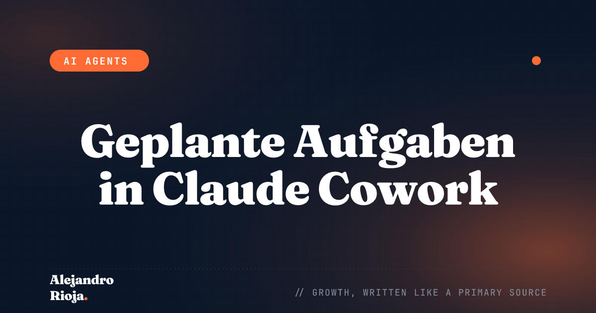 Geplante Aufgaben in Claude Cowork: die Anleitung