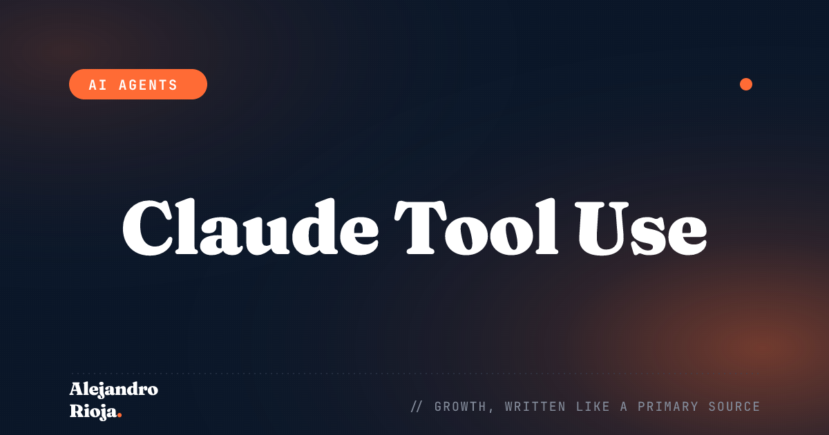 Claude Tool Use: Wie ich meinen KI-Agenten echte Fähigkeiten gebe