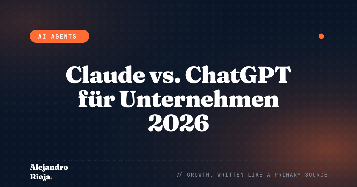 Claude vs. ChatGPT für Unternehmen 2026: Die ehrliche Einschätzung eines Betreibers