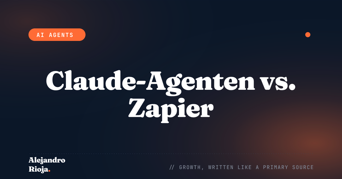 Claude-Agenten vs. Zapier: Was ich nutze und wann