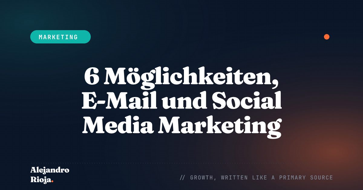 How to Combine Email Marketing and Social media (1)