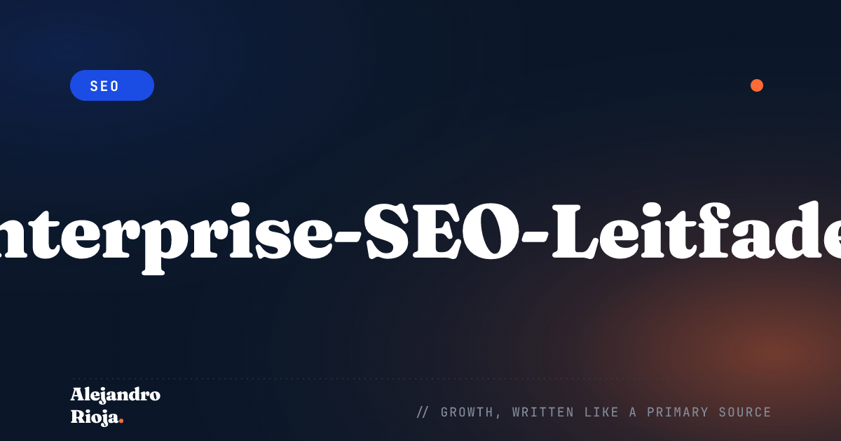 Was ist Enterprise SEO