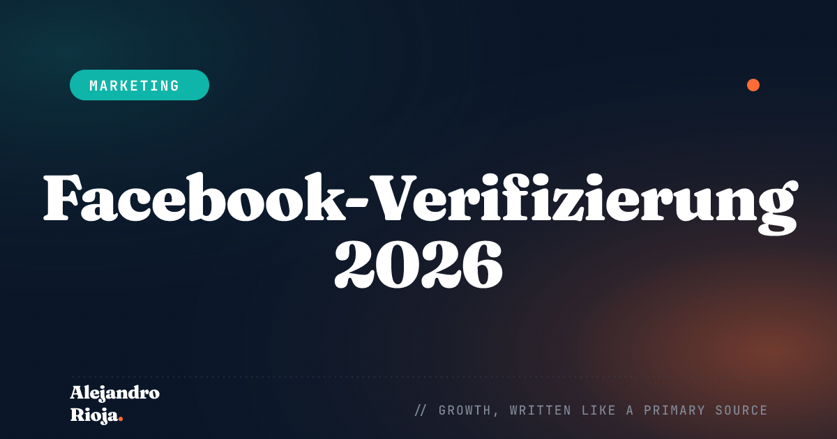 Get verified on Facebook