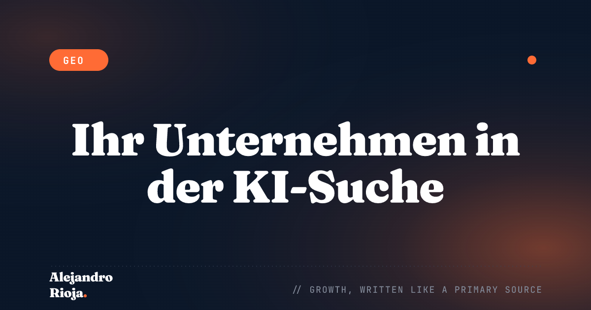 GEO für Lokale Unternehmen: Von KI-Suche Zitiert Werden