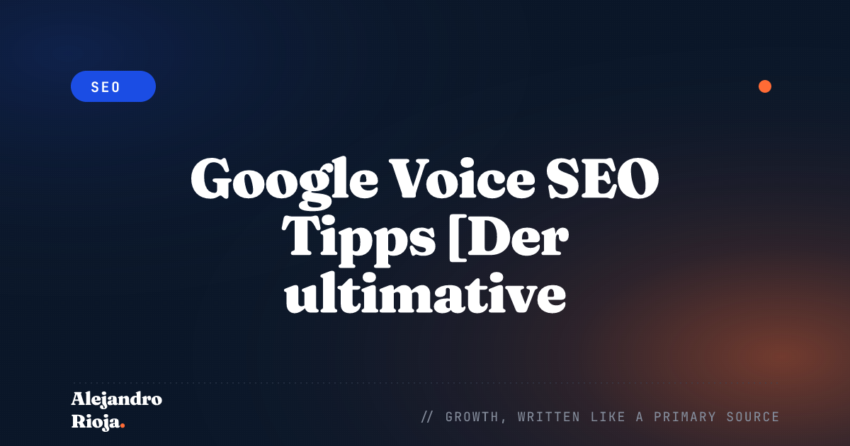 SEO für Sprachsuche