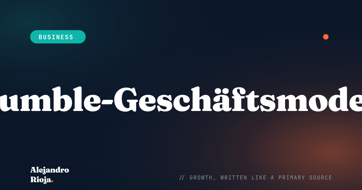 Bumble-Geschäftsmodell: Wie verdient Bumble Geld