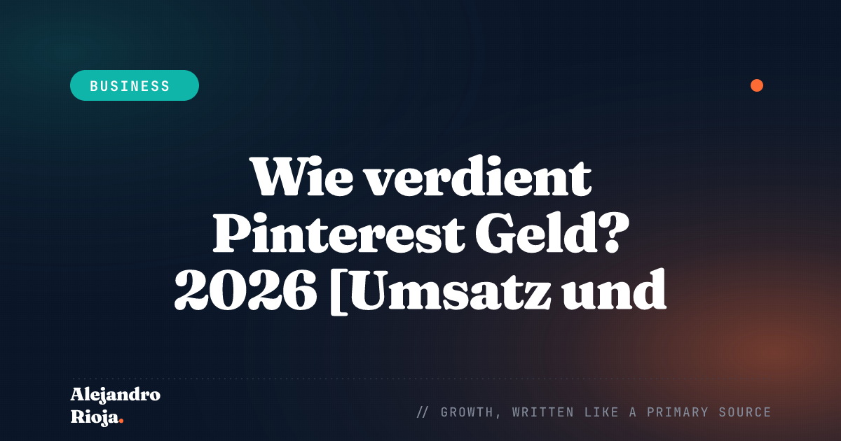Wie verdient Pinterest Geld