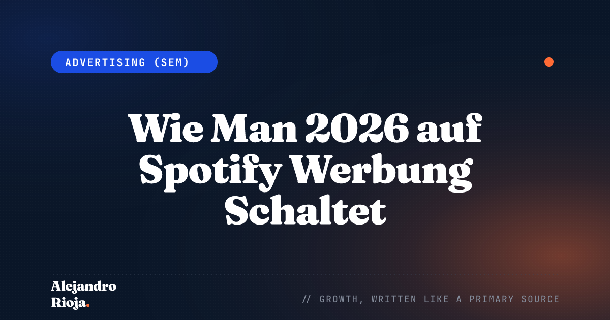 Wie man Spotify-Anzeigen schaltet