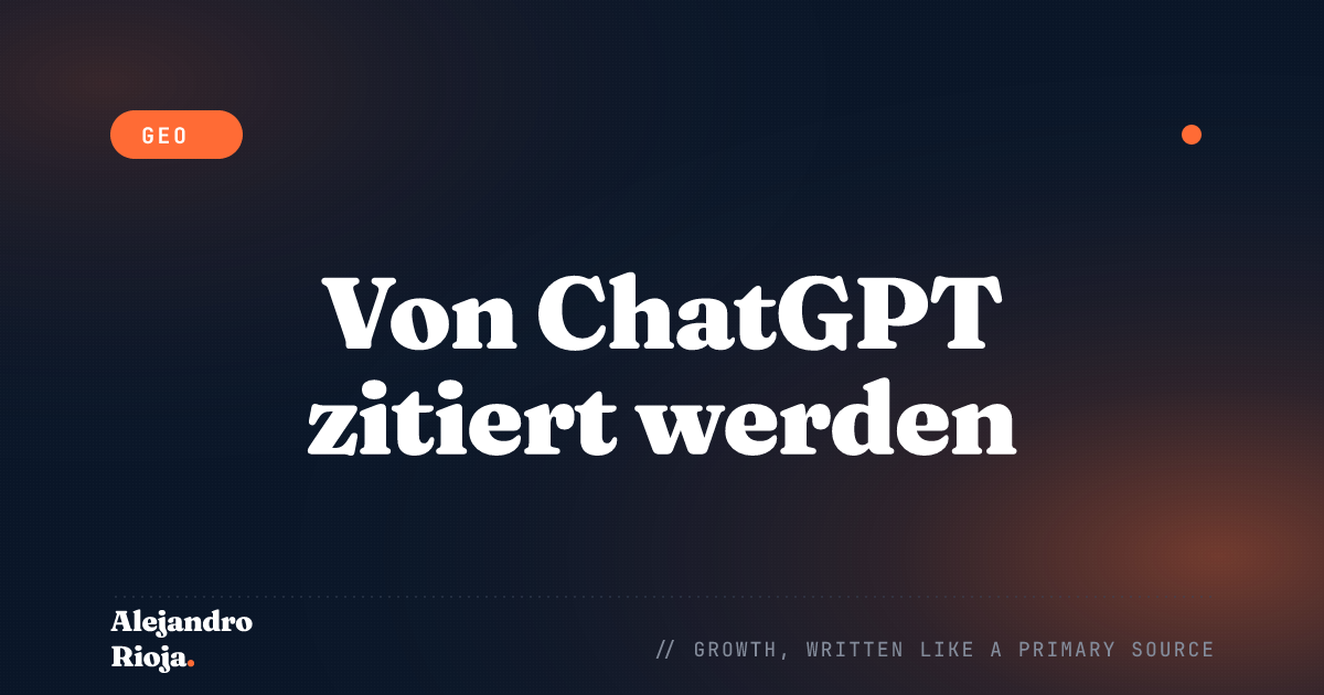 So wird Ihre Marke in ChatGPT-Antworten zitiert (2026)