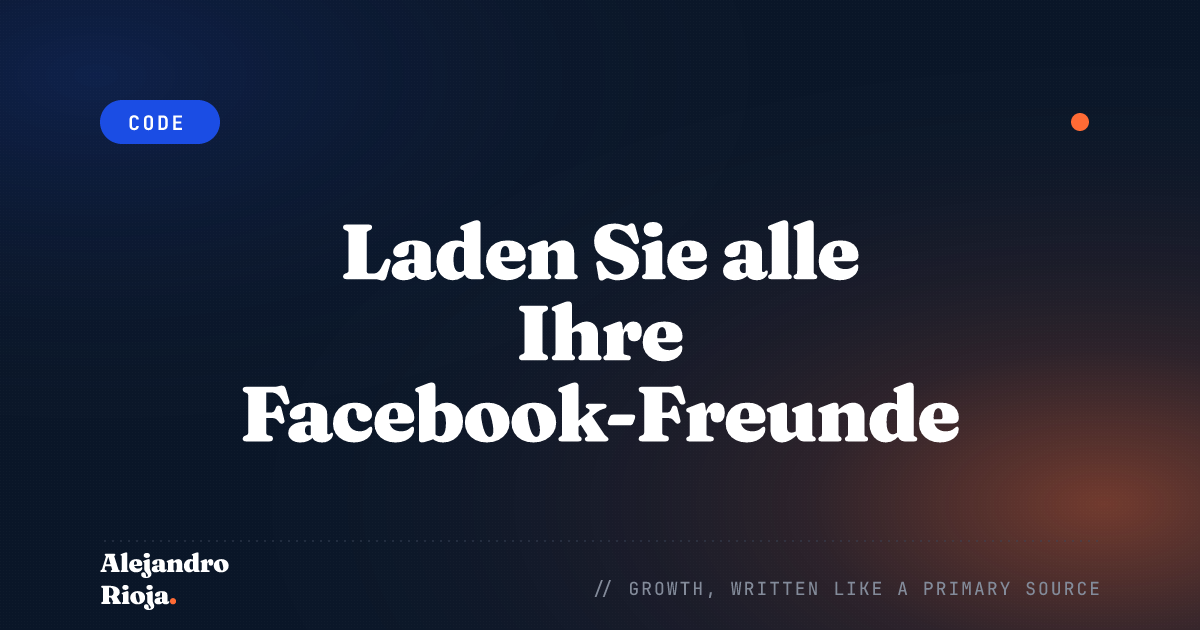 Laden Sie alle Ihre Facebook-Freunde ein, eine Seite oder eine Veranstaltung zu mögen 2019 [Code]