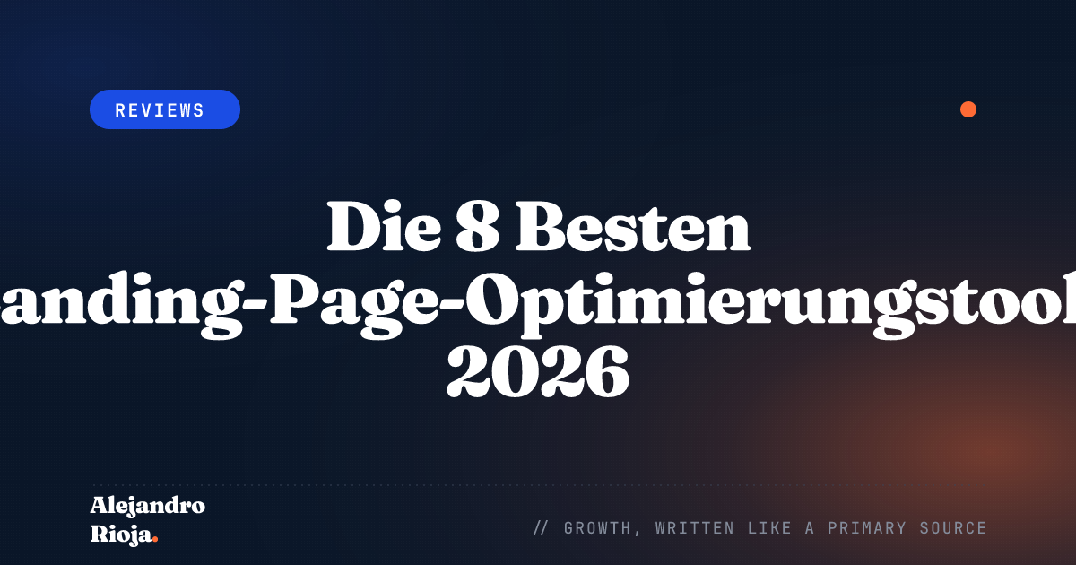 Landing-Page-Optimierungstools