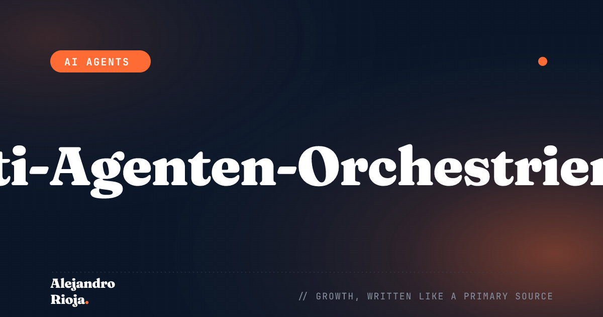 Multi-Agenten-Orchestrierungsmuster: Queues, State und Übergaben