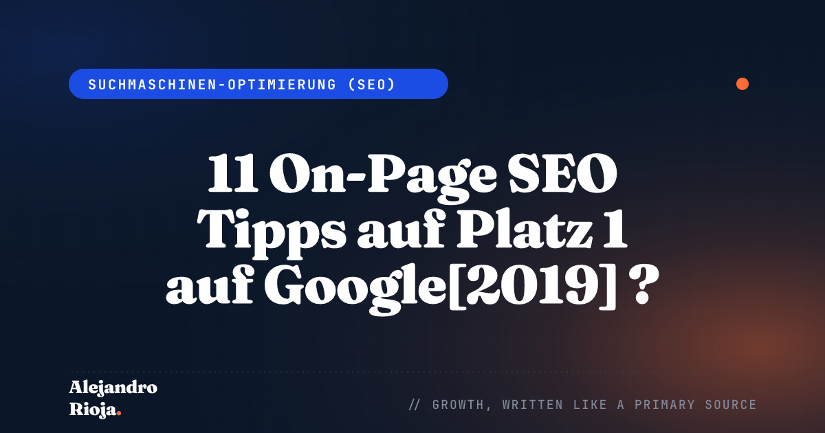 On-Page SEO