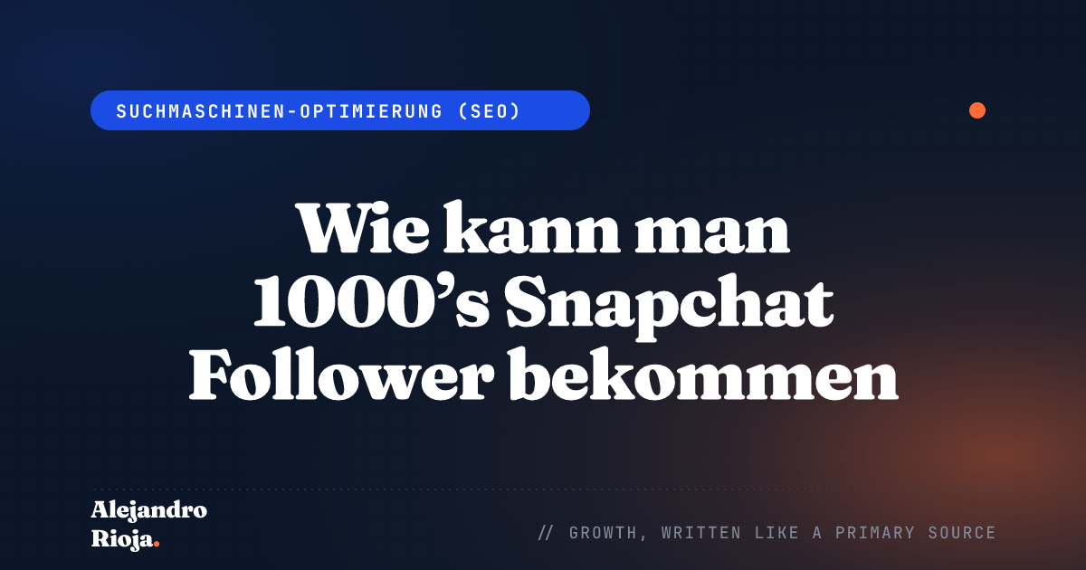snapchat followers