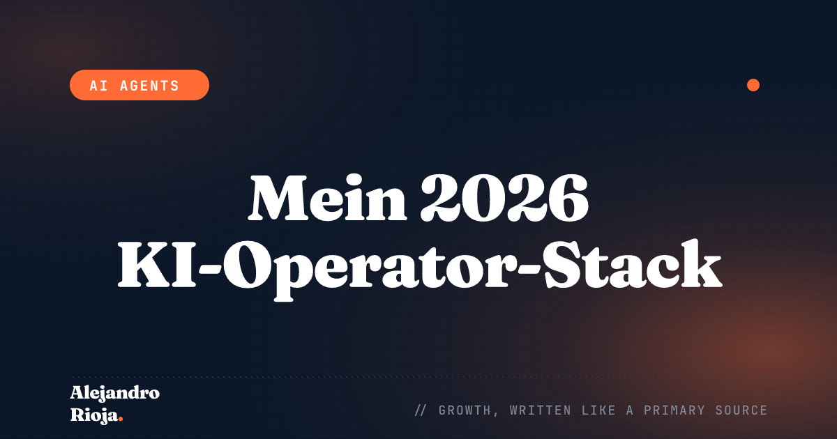 Die 5 KI-Tools, die ich wirklich nutze, um mein Unternehmen zu führen (2026)