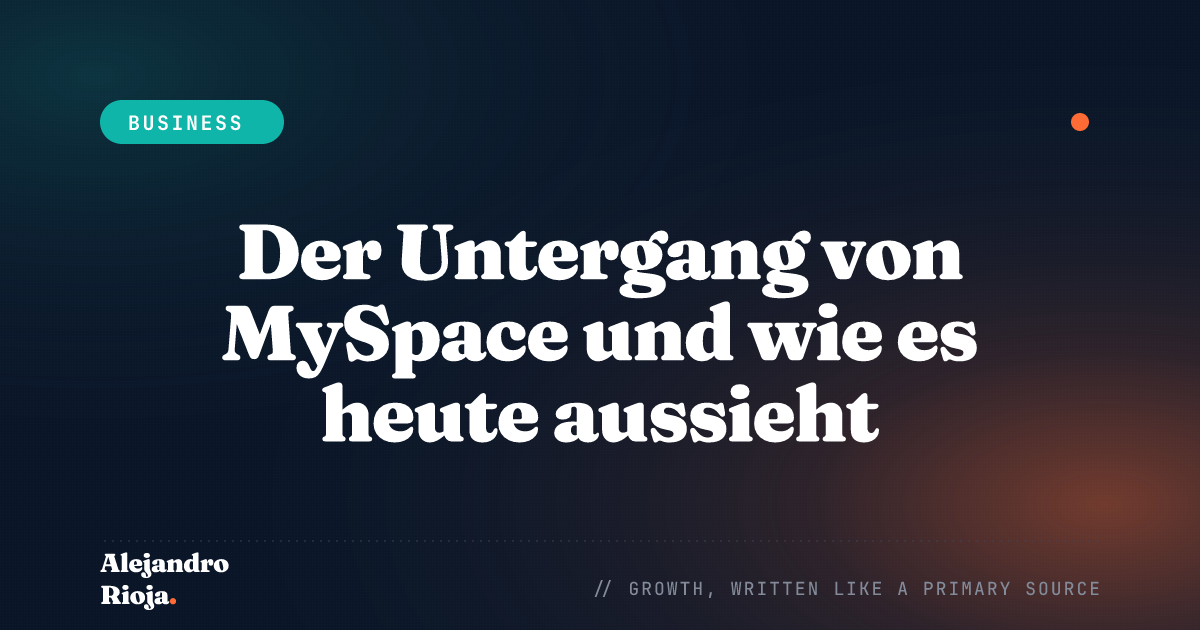 Gibt es MySpace noch? Warum ist MySpace gescheitert?
