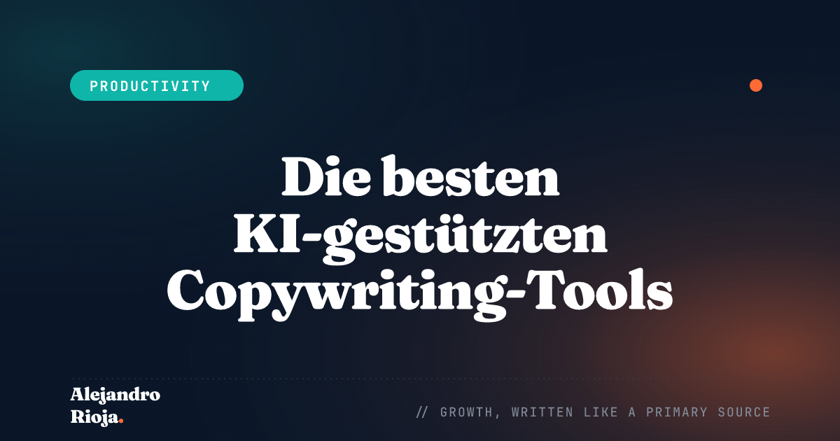 Die besten KI-gestützten Copywriting-Tools für Blogger