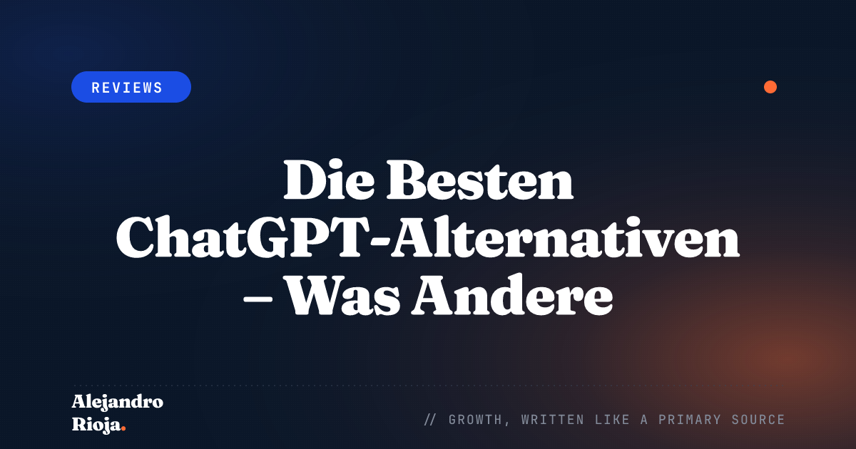 Die Besten ChatGPT-Alternativen – Was Andere Chatbot-Plattformen Zu Bieten Haben