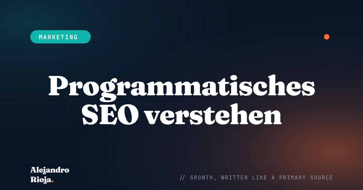 Programmatisches SEO