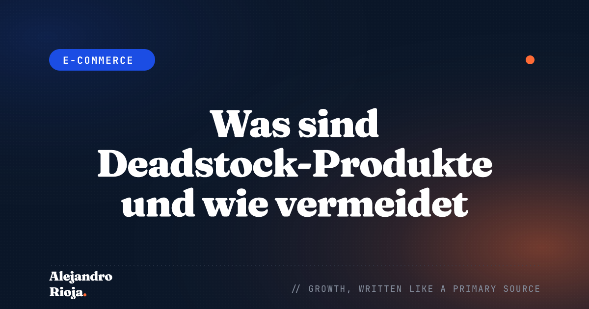 What Are Deadstock Products And How To Avoid Them