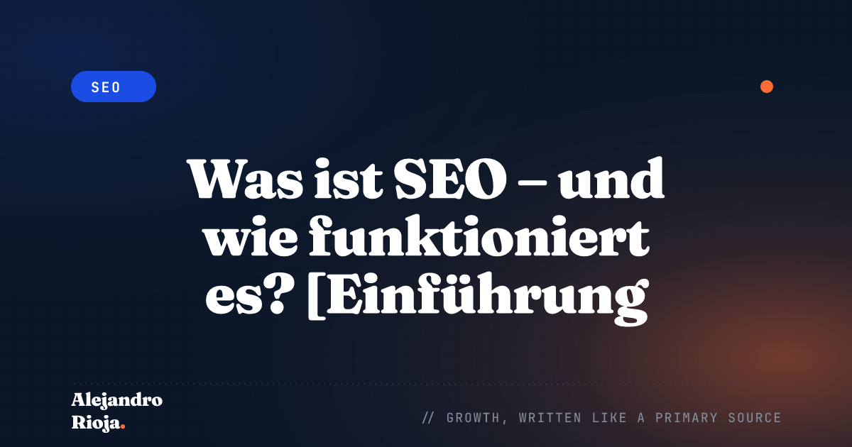 Was ist SEO