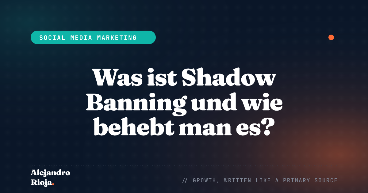 What Is Shadow Banning