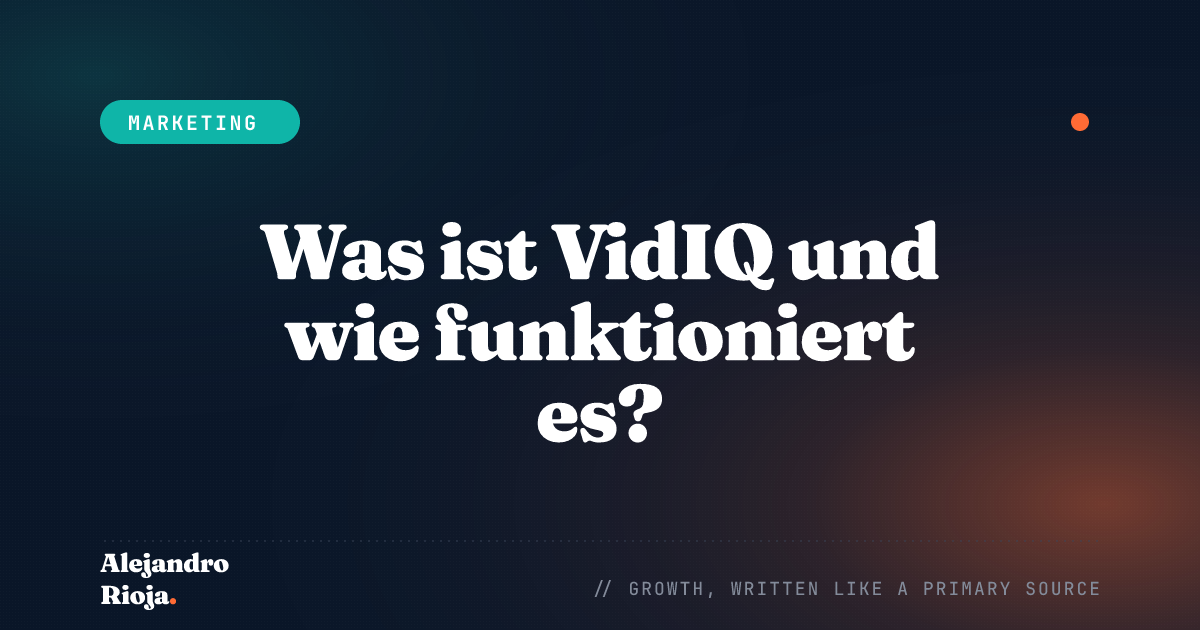 What Is VidIQ, And How Does It Work