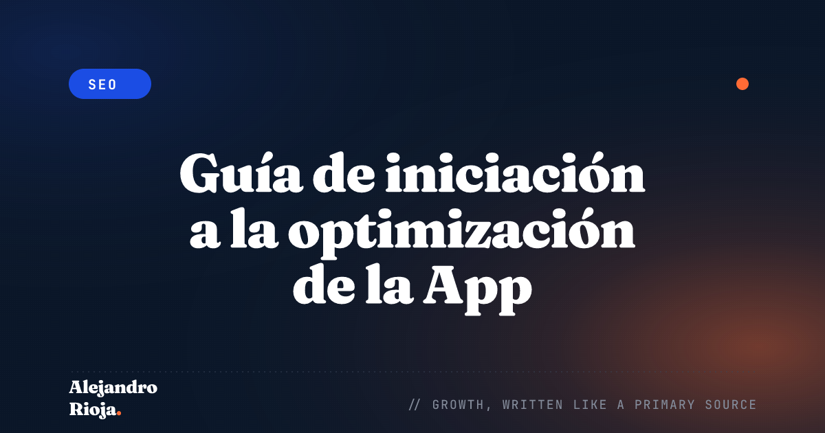 Guía de iniciación a la optimización de la App Store para principiantes