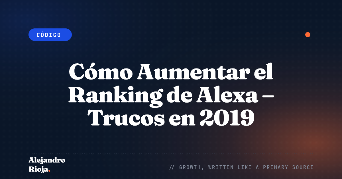 Alexa-ranking