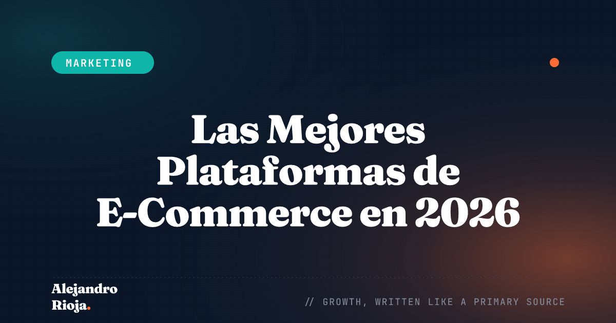 Las Mejores Plataformas de E-Commerce en 2026