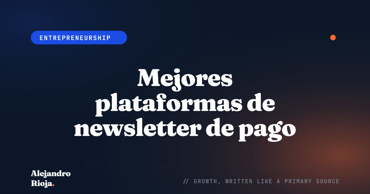 Mejores plataformas de newsletter de pago para consultores en 2026