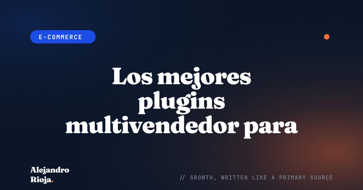 Los mejores plugins multivendedor para WordPress en 2026