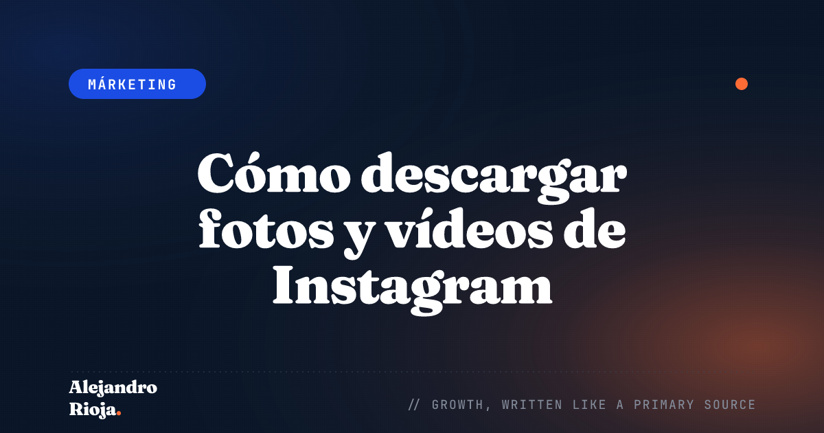 How to Download photos and videos from instagram