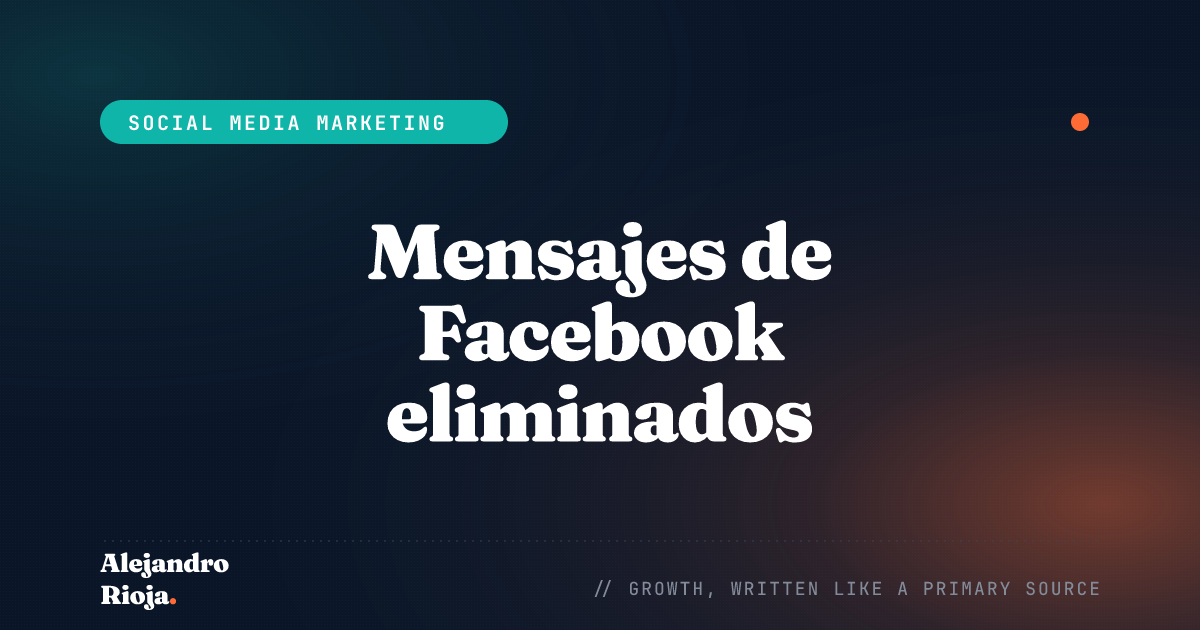 How To Recover Deleted Facebook Messages