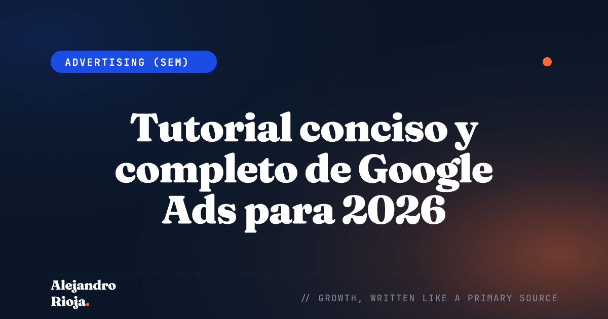 Tutorial de Google Ads